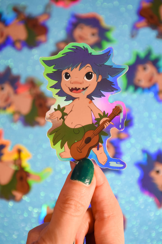 Sticker de Stitch humano