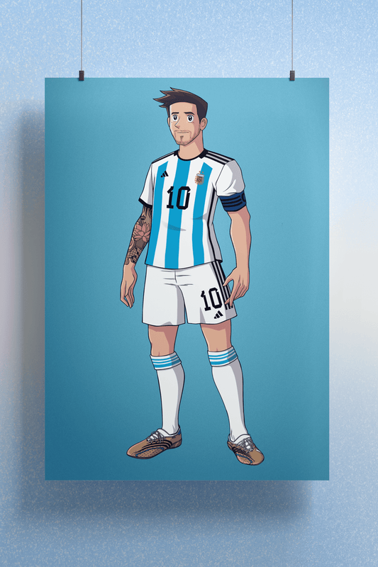 Print de Messi Super Campeon